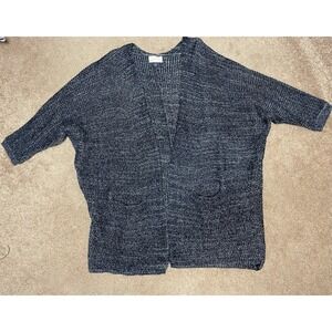 Universal Thread‎ Cardigan Sweater Womens Blue Knit Small Pockets